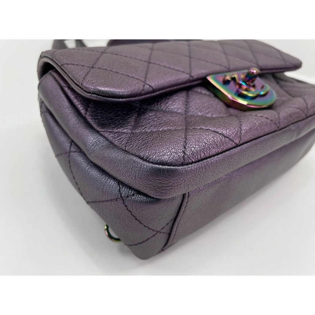 Chanel Shoulder Bag Leather Quilted — view 8
