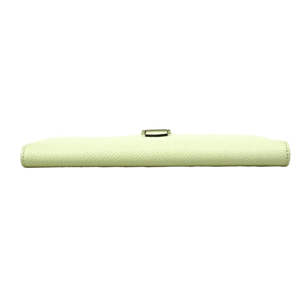 Hermes Wallet Bearn Souffle Verso Veau Epsom Vert Fizz Yucca Silver — view 3
