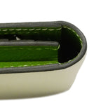 Hermes Wallet Bearn Souffle Verso Veau Epsom Vert Fizz Yucca Silver — view 6