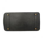 Hermes Handbag Birkin 40 Ardennes Black Gold — view 3