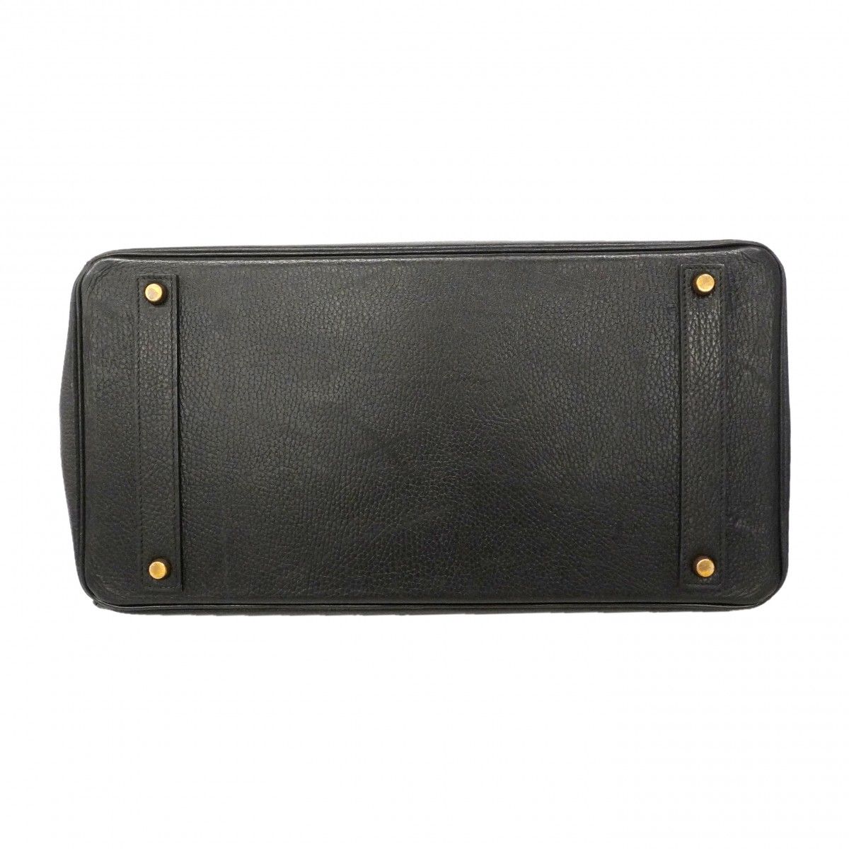 Hermes Handbag Birkin 40 Ardennes Black Gold — view 3