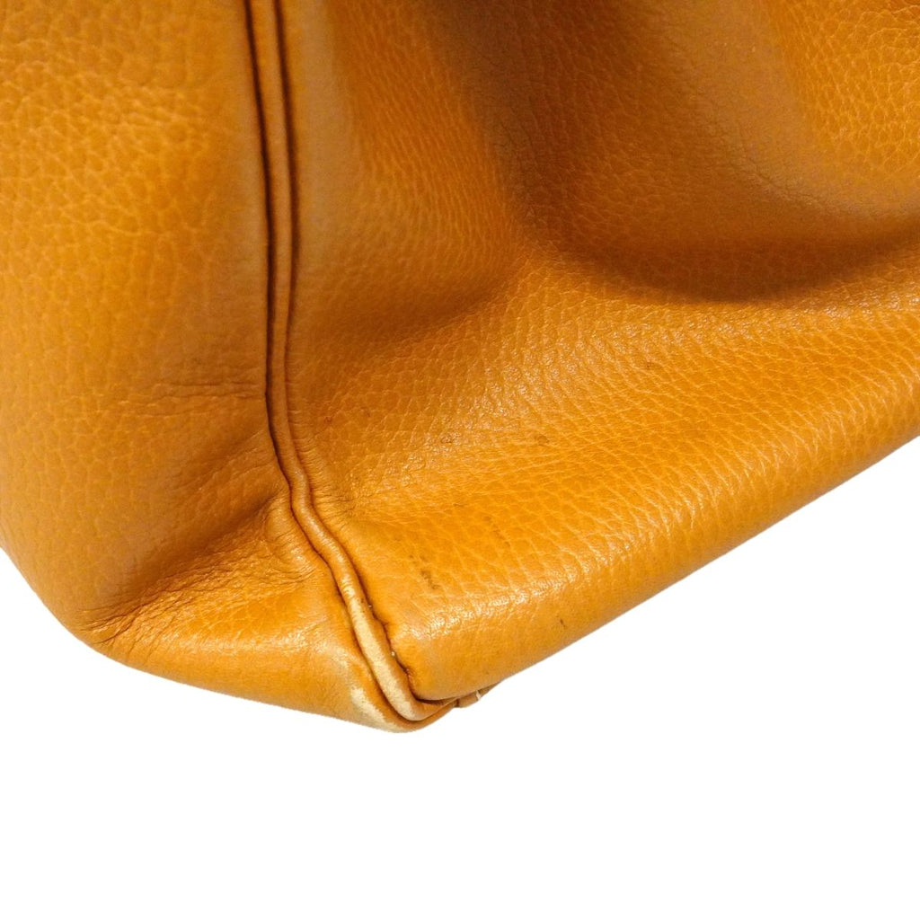Hermes Handbag Kelly 40 Ardennes Natural Gold — view 7