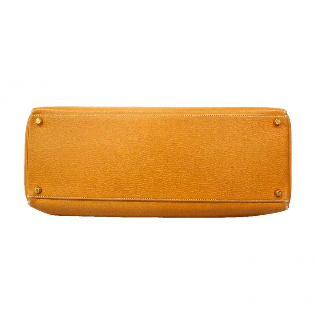 Hermes Handbag Kelly 40 Ardennes Natural Gold — view 3