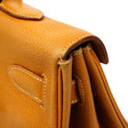 Hermes Handbag Kelly 40 Ardennes Natural Gold — view 8
