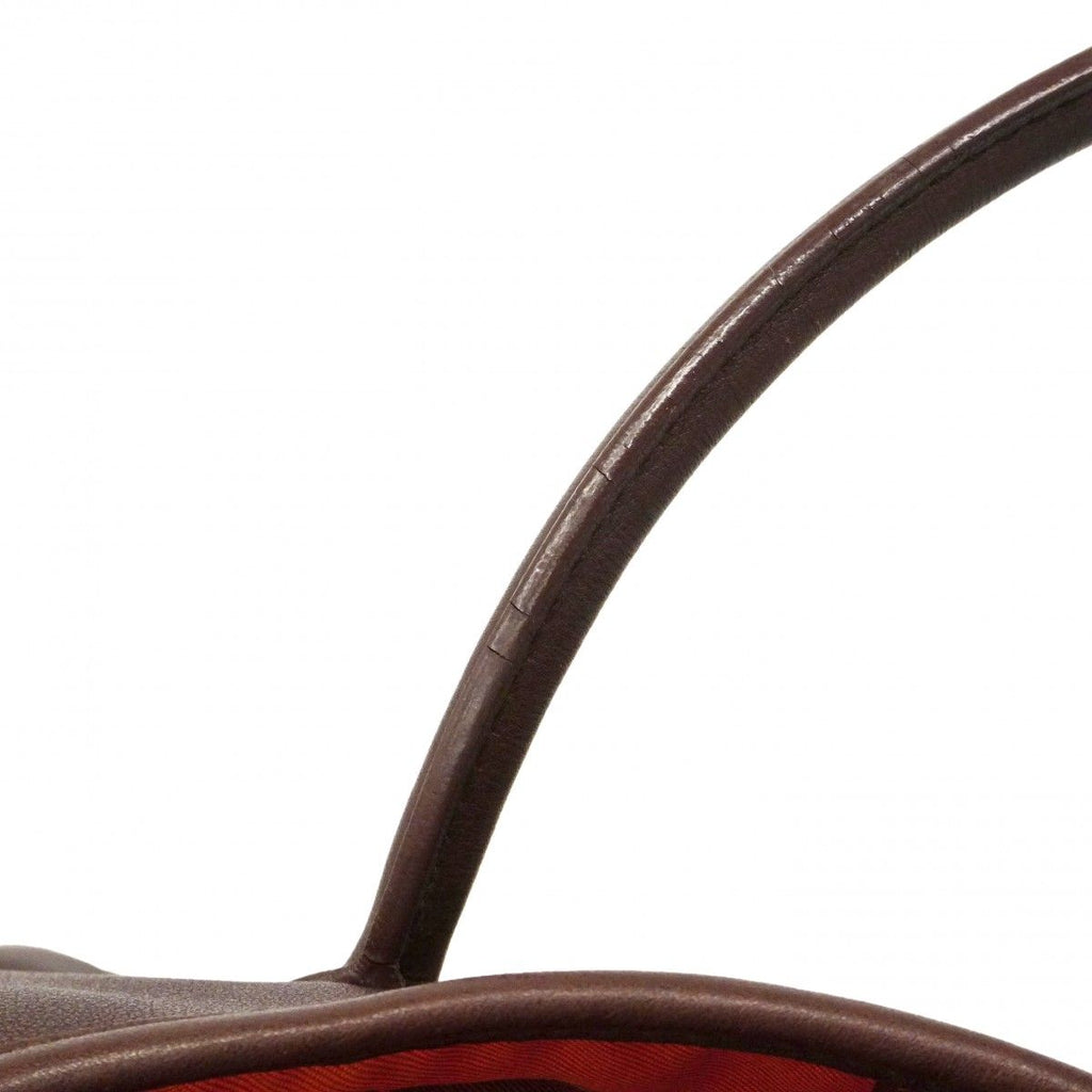 Hermes Tote Garden TPM Swift Havana Silver — view 6