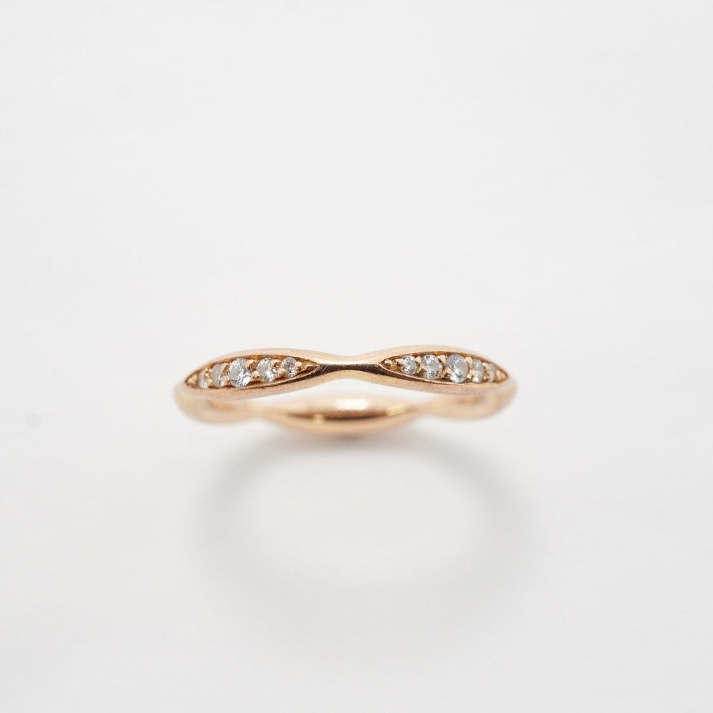 Chanel Ring Camellia 18k Pink Gold Diamond — view 2