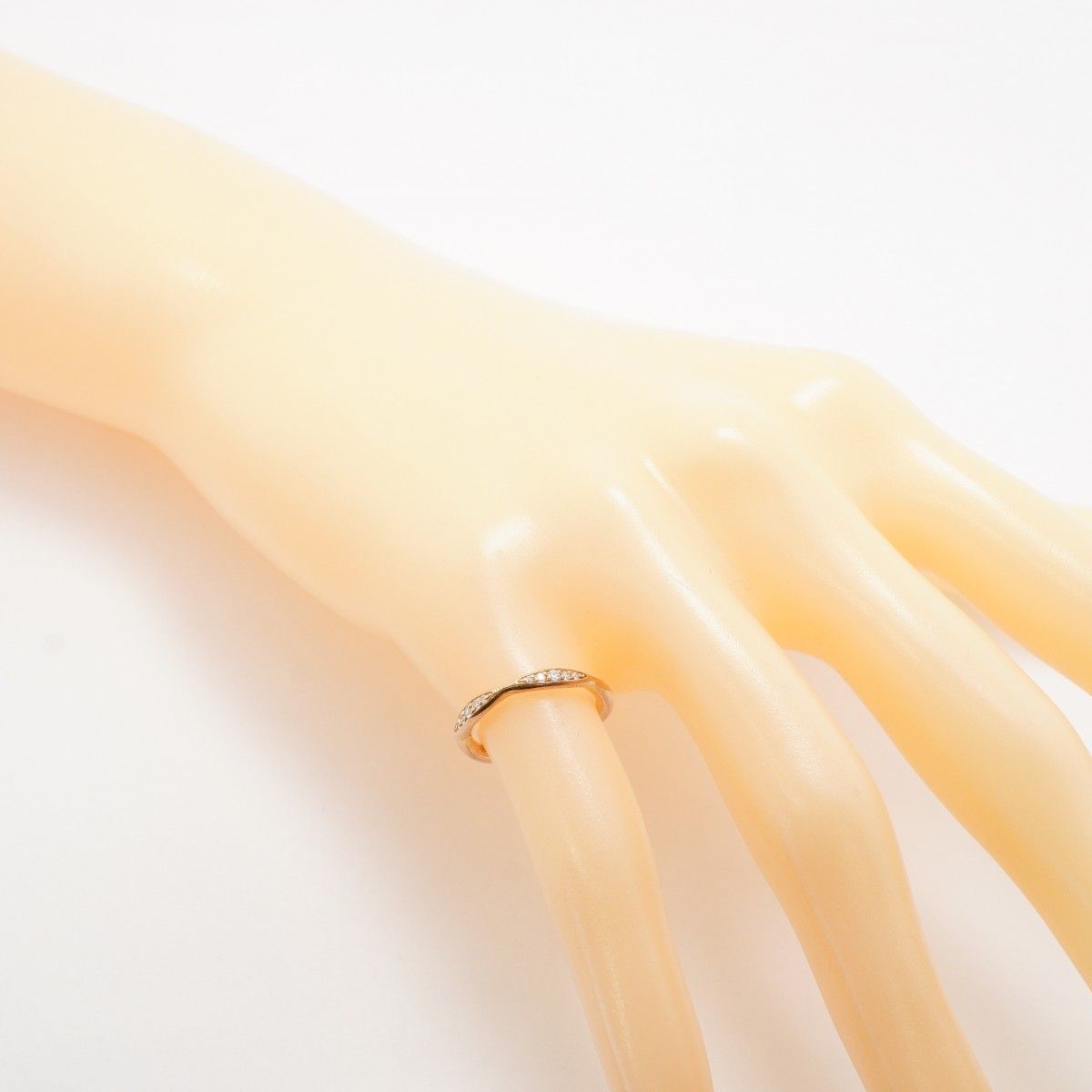 Chanel Ring Camellia 18k Pink Gold Diamond — view 8