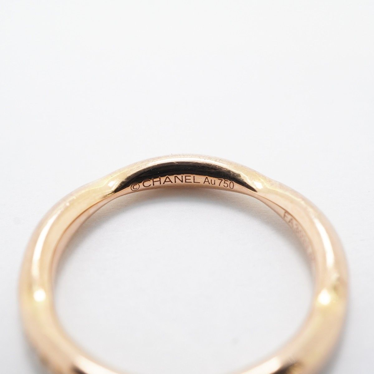 Chanel Ring Camellia 18k Pink Gold Diamond — view 4