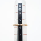 Chanel Ring Camellia 18k Pink Gold Diamond — view 7