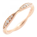 Chanel Ring Camellia 18k Pink Gold Diamond
