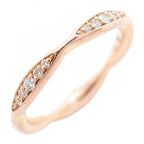 Chanel Ring Camellia 18k Pink Gold Diamond