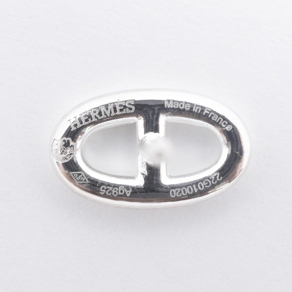 Hermes Earrings Chaine D'ancre TPM Silver — view 4