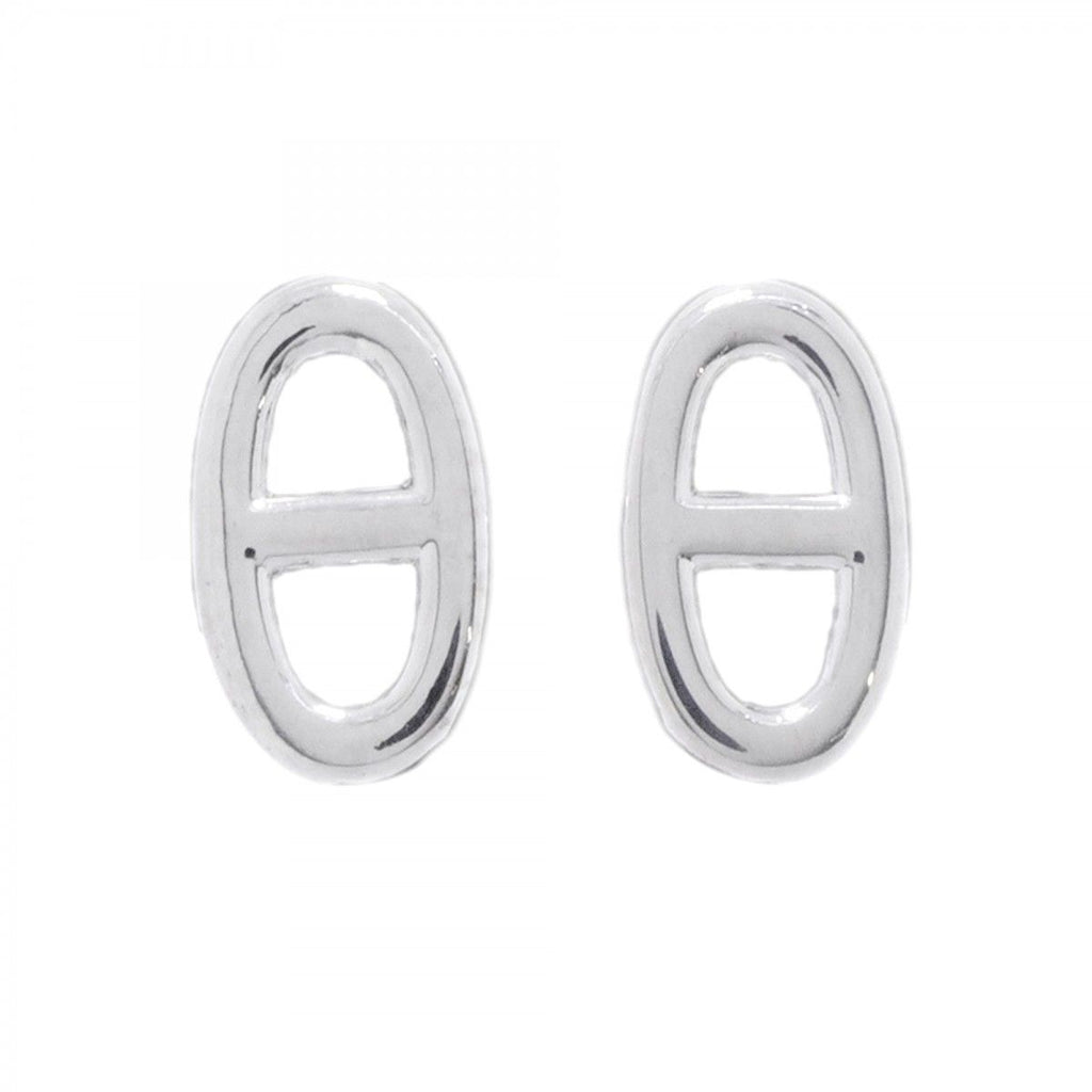 Hermes Earrings Chaine D'ancre TPM Silver