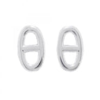 Hermes Earrings Chaine D'ancre TPM Silver