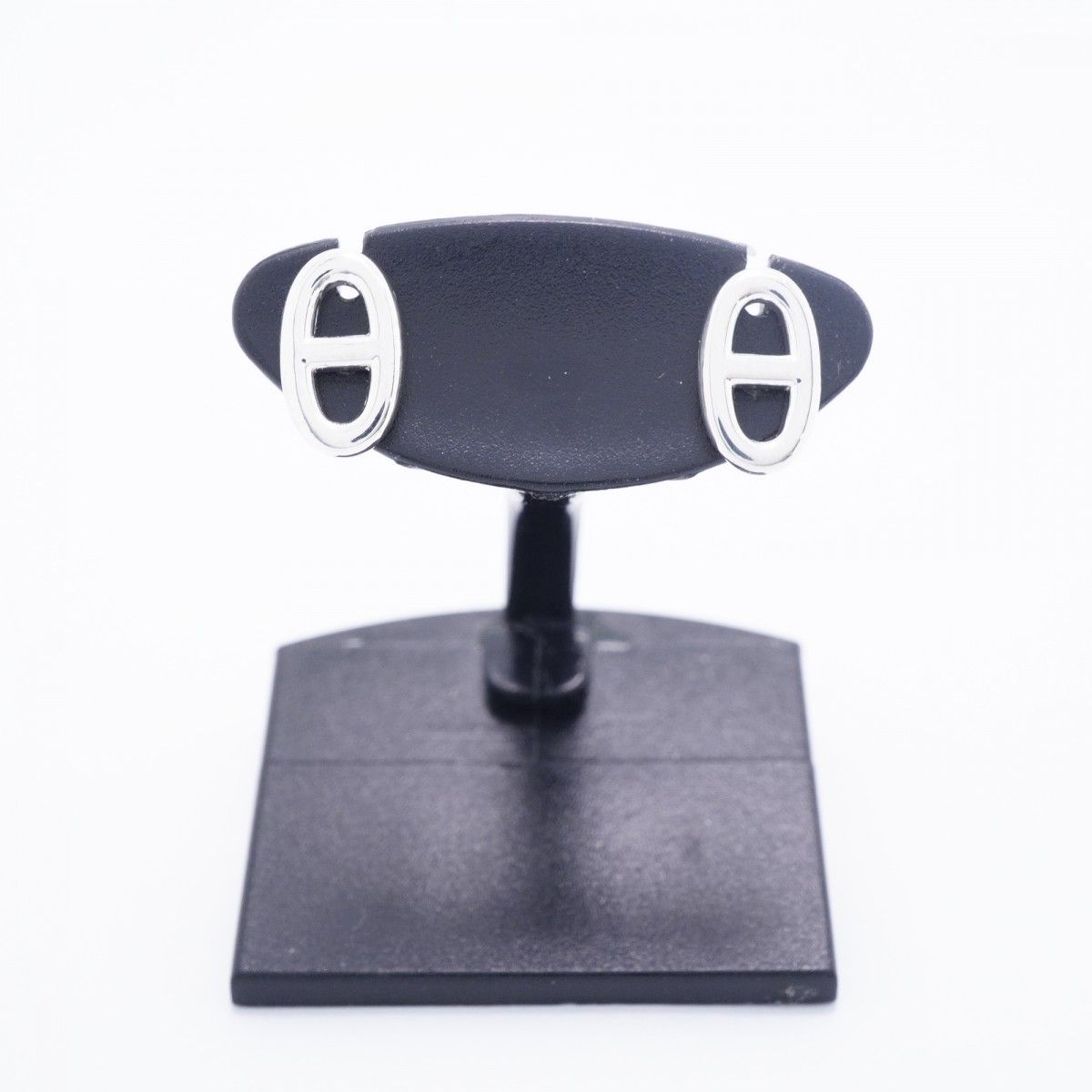 Hermes Earrings Chaine D'ancre TPM Silver — view 2