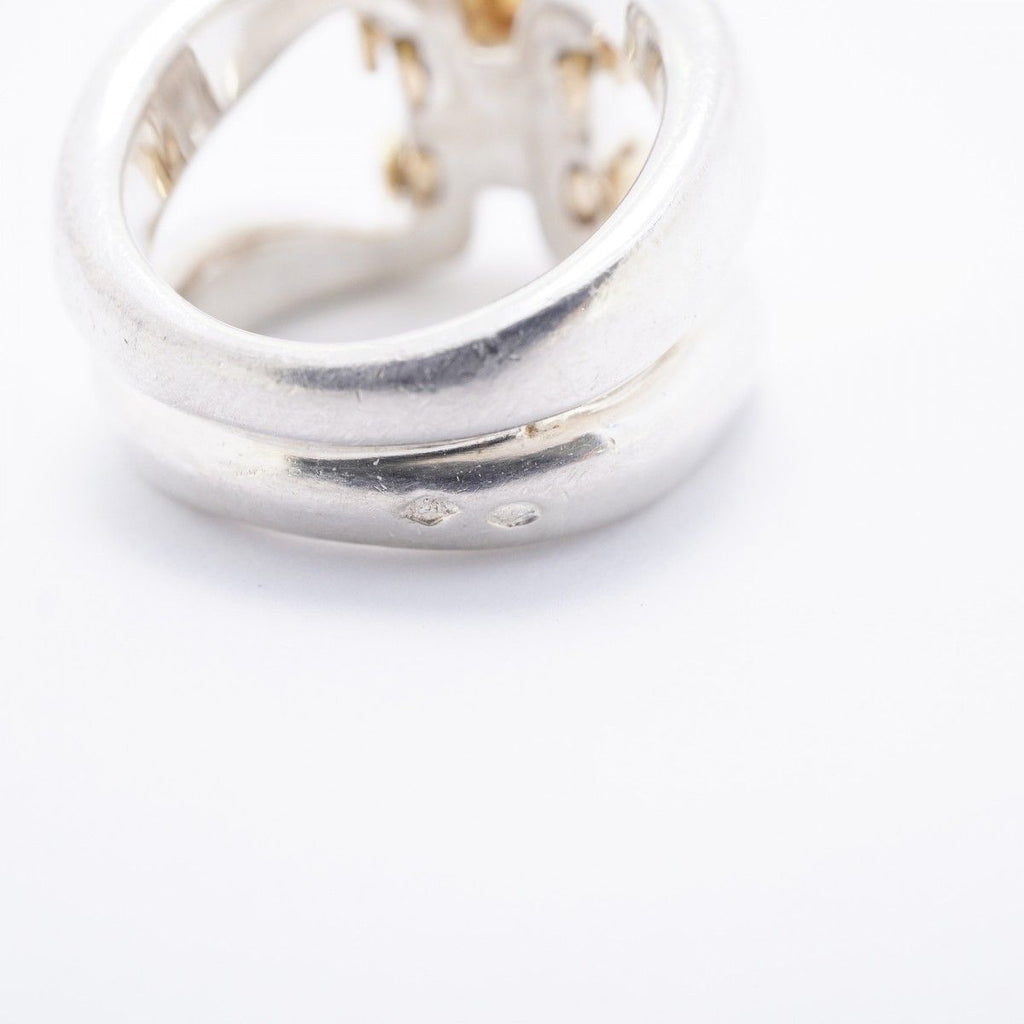 Hermes Ring History 18k Yellow Gold 925 Sterling Silver — view 5