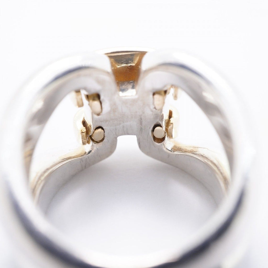Hermes Ring History 18k Yellow Gold 925 Sterling Silver — view 8