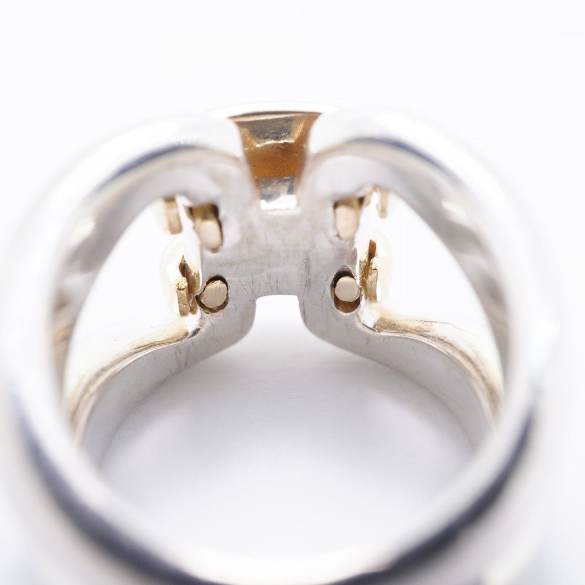Hermes Ring History 18k Yellow Gold 925 Sterling Silver — view 8