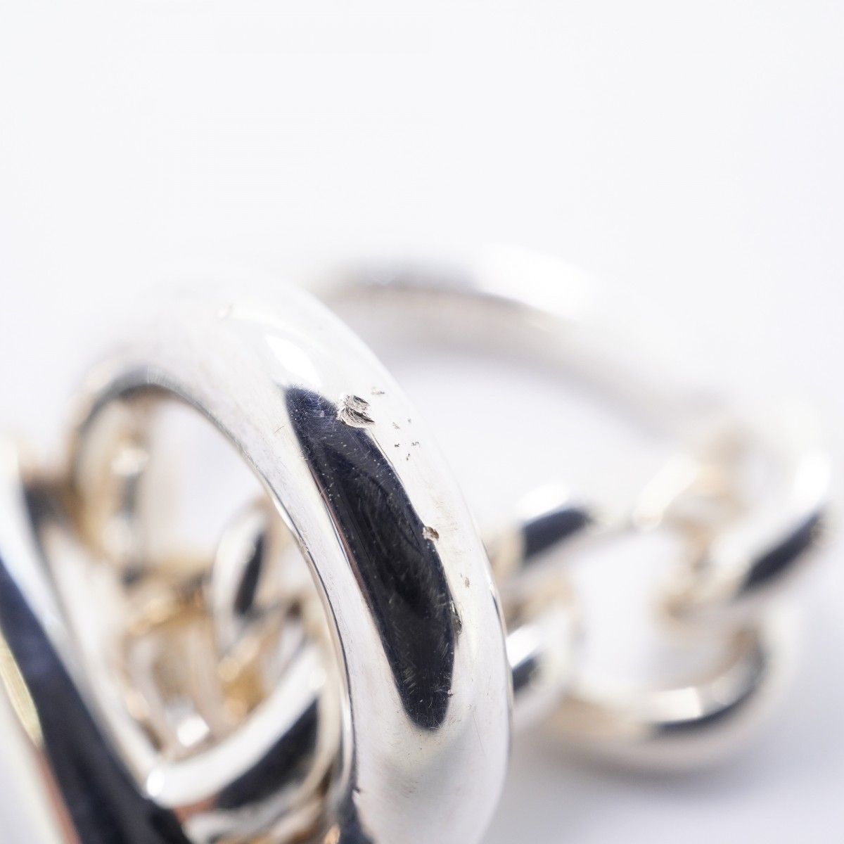 Hermes Ring Croisette 925 Sterling Silver — view 9
