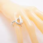 Hermes Ring Croisette 925 Sterling Silver — view 8