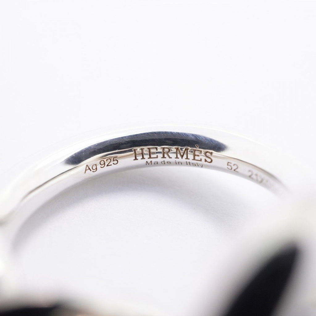 Hermes Ring Croisette 925 Sterling Silver — view 4