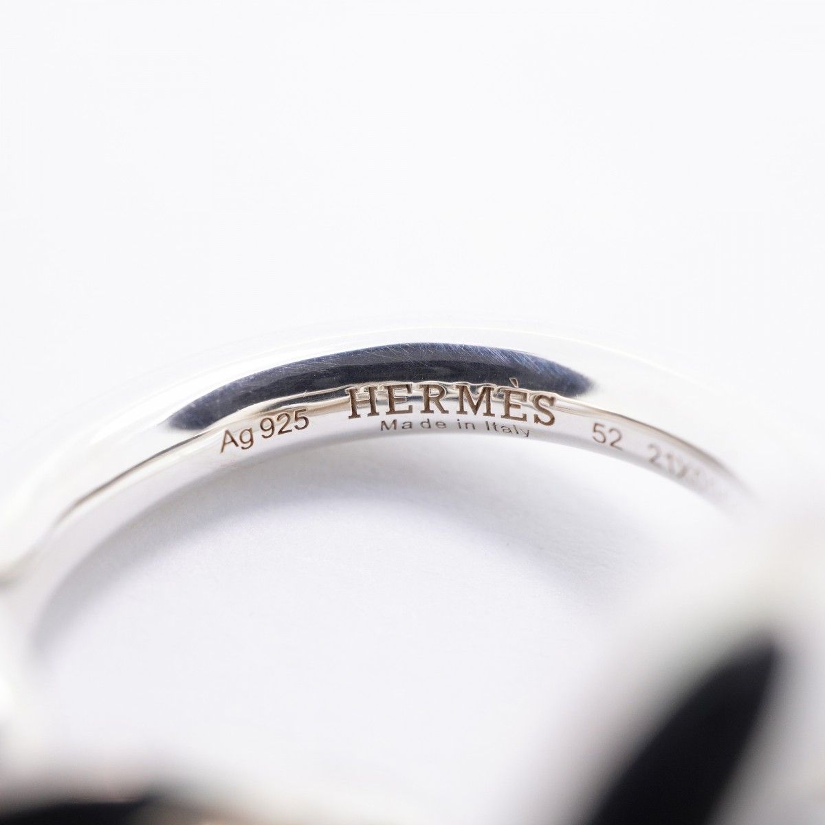 Hermes Ring Croisette 925 Sterling Silver — view 4