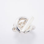 Hermes Ring Croisette 925 Sterling Silver — view 2