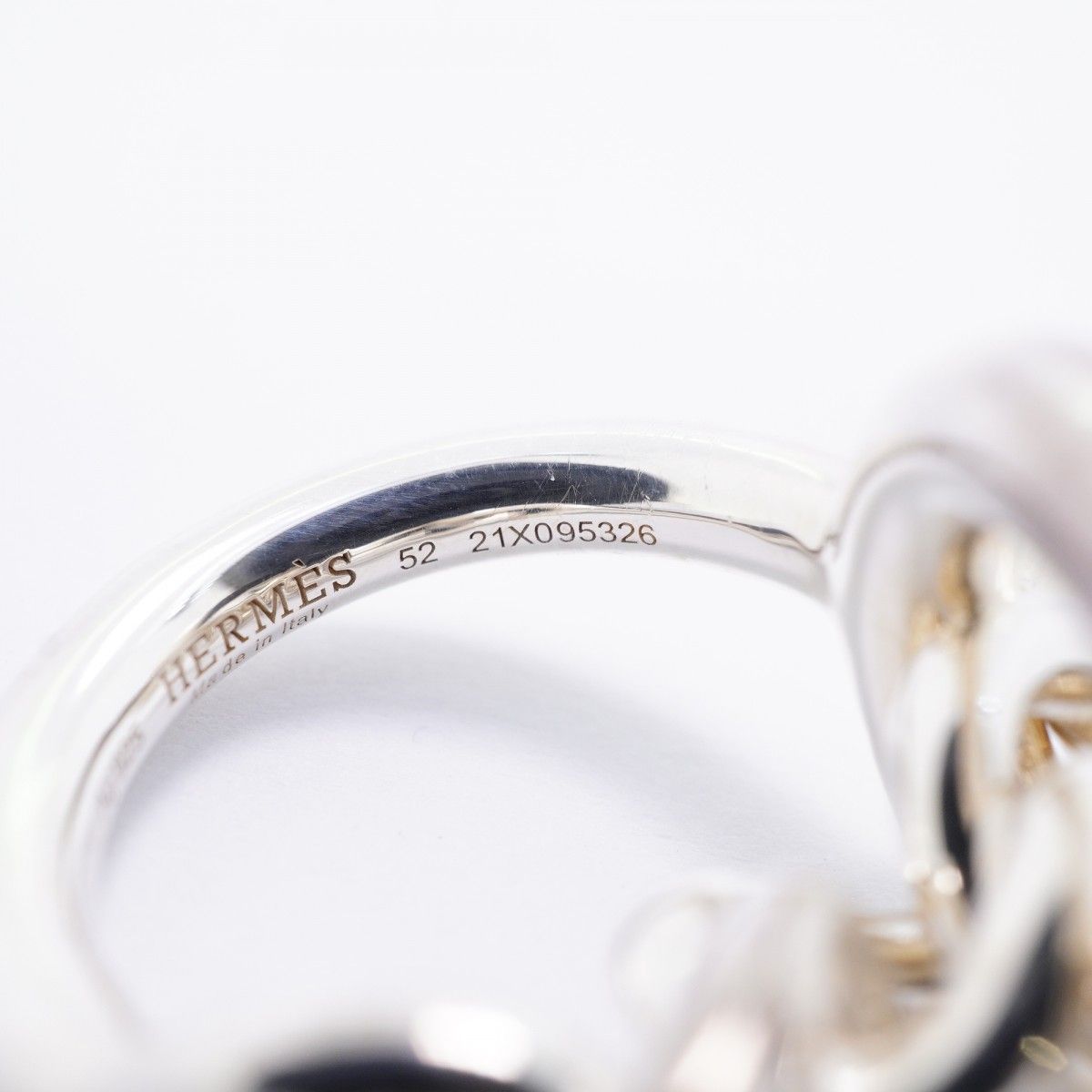 Hermes Ring Croisette 925 Sterling Silver — view 5