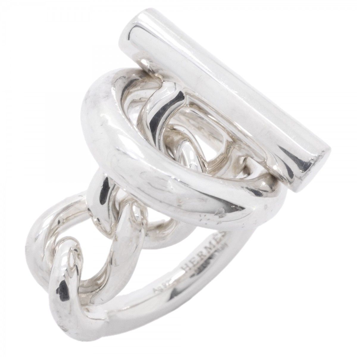 Hermes Ring Croisette 925 Sterling Silver