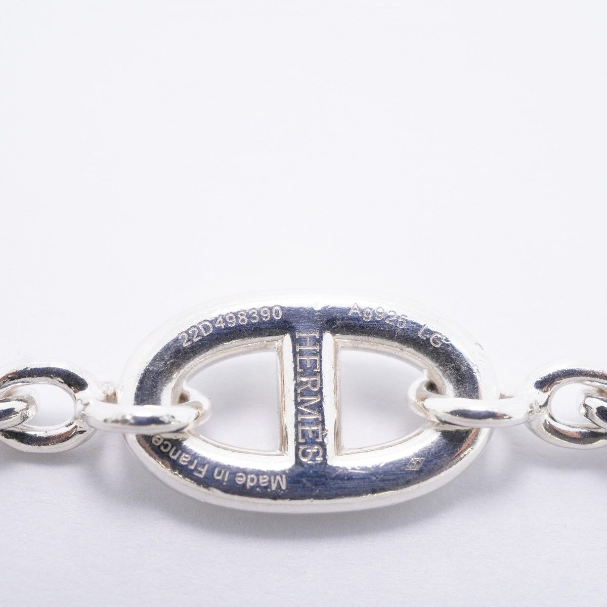 Hermes Bracelet Chaine D'ancre Farandole 925 Sterling Silver — view 6