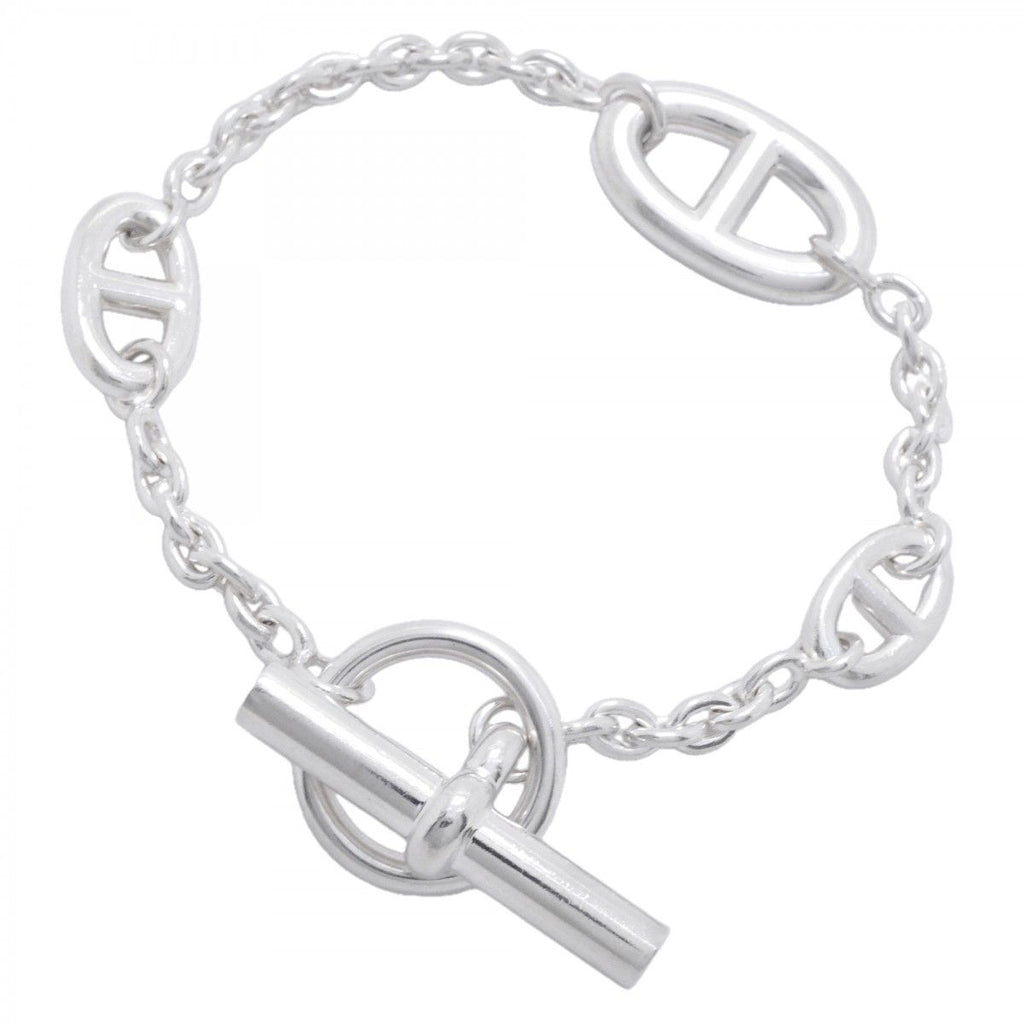 Hermes Bracelet Chaine D'ancre Farandole 925 Sterling Silver