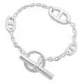 Hermes Bracelet Chaine D'ancre Farandole 925 Sterling Silver