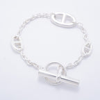 Hermes Bracelet Chaine D'ancre Farandole 925 Sterling Silver — view 3