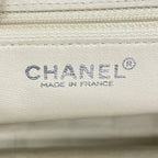 Chanel Shoulder Bag Choco Bar Lambskin Beige Silver — view 5