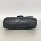 Chanel Shoulder Bag Choco Bar Lambskin Black Gold — view 3