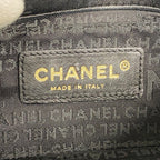 Chanel Shoulder Bag Choco Bar Lambskin Black Gold — view 5