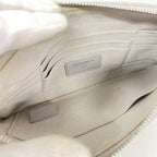 Chanel Wallet Quilted Lambskin Gray Silver — view 3
