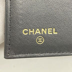 Chanel Trifold Wallet 19 Lambskin Gray Gold — view 4