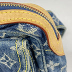 Louis Vuitton Belt Bag Monogram Denim Blue — view 7