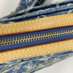 Louis Vuitton Belt Bag Monogram Denim Blue — view 8