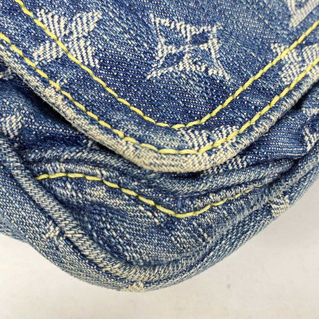 Louis Vuitton Belt Bag Monogram Denim Blue — view 6