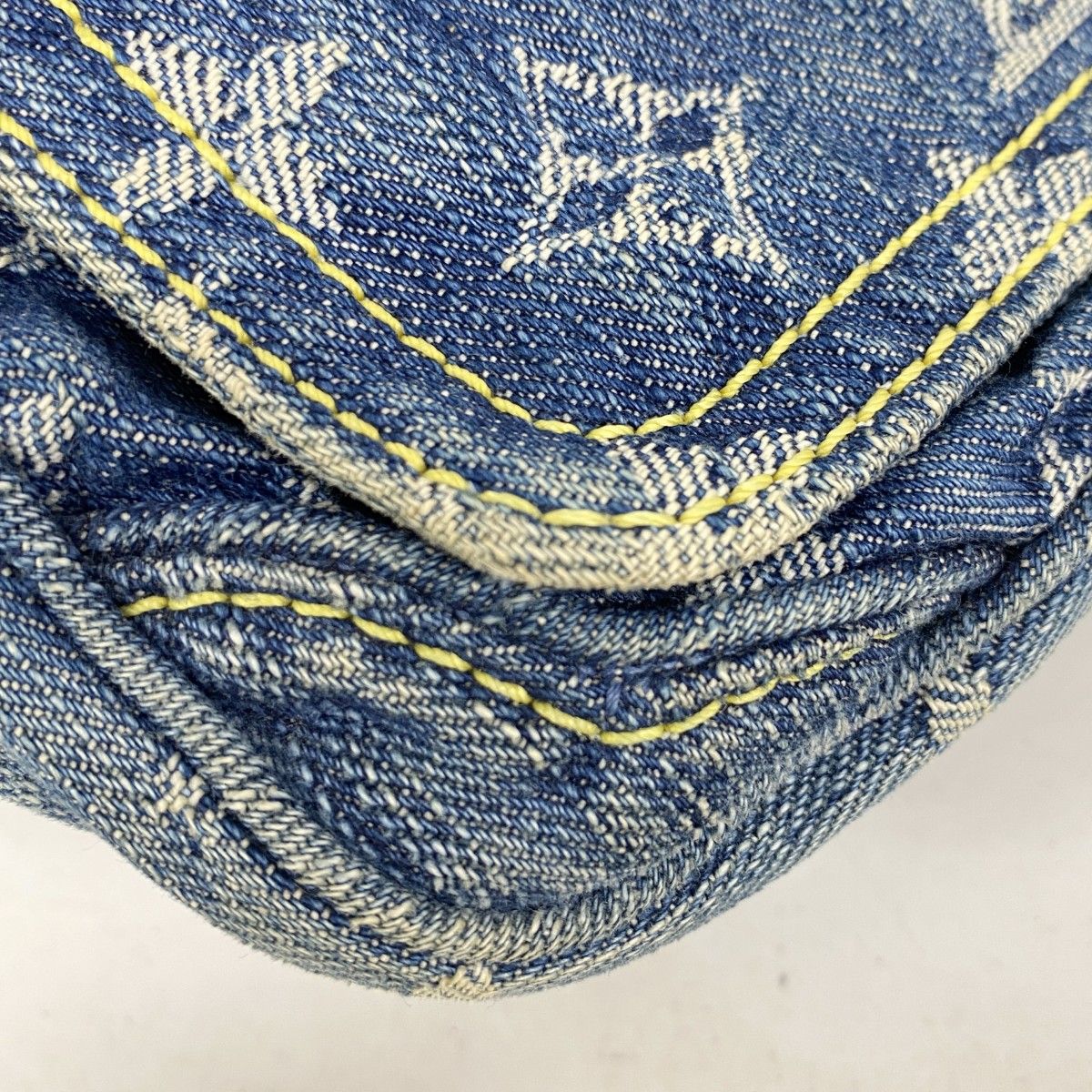 Louis Vuitton Belt Bag Monogram Denim Blue — view 6