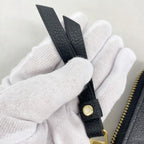 Louis Vuitton Wallet Monogram Empreinte Zippy Noir — view 8
