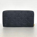 Louis Vuitton Wallet Monogram Empreinte Zippy Noir — view 9