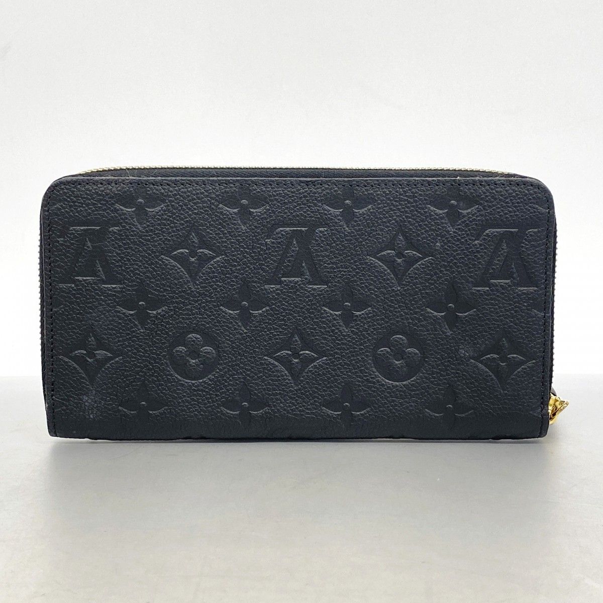 Louis Vuitton Wallet Monogram Empreinte Zippy Noir — view 9