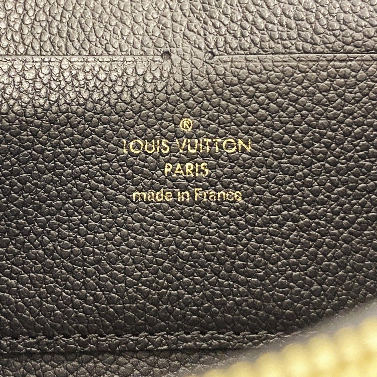 Louis Vuitton Wallet Monogram Empreinte Zippy Noir — view 4