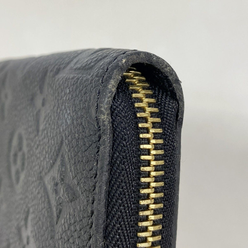 Louis Vuitton Wallet Monogram Empreinte Zippy Noir — view 5