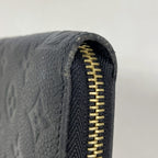 Louis Vuitton Wallet Monogram Empreinte Zippy Noir — view 5