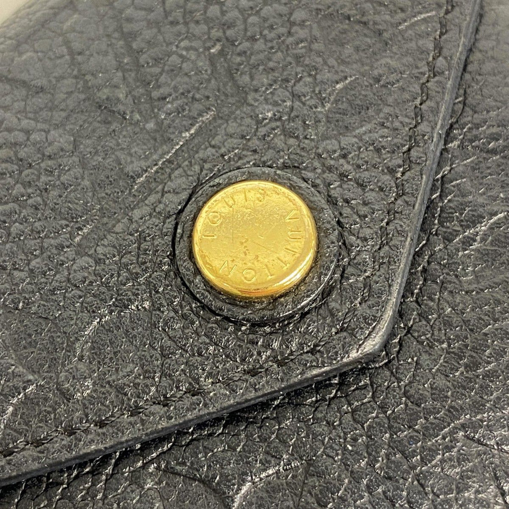 Louis Vuitton Trifold Wallet Monogram Empreinte Portefeuille Zoe Noir — view 8