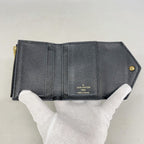 Louis Vuitton Trifold Wallet Monogram Empreinte Portefeuille Zoe Noir — view 3